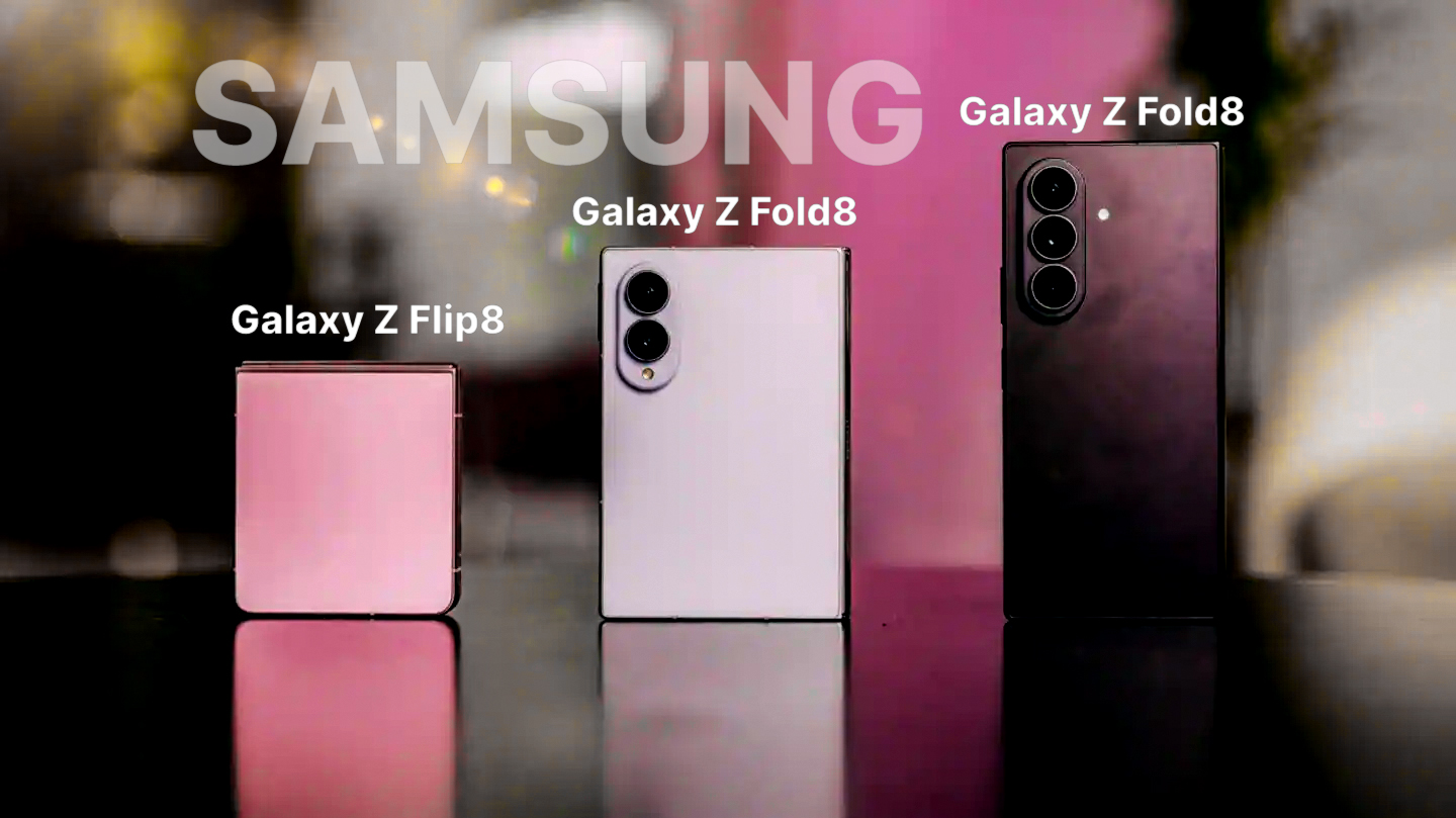 Samsung Galaxy Unpacked 2026 showcasing the Galaxy Z Fold8 Ultra, Galaxy Z Fold8, Galaxy Z Flip8, and Galaxy Watch9.